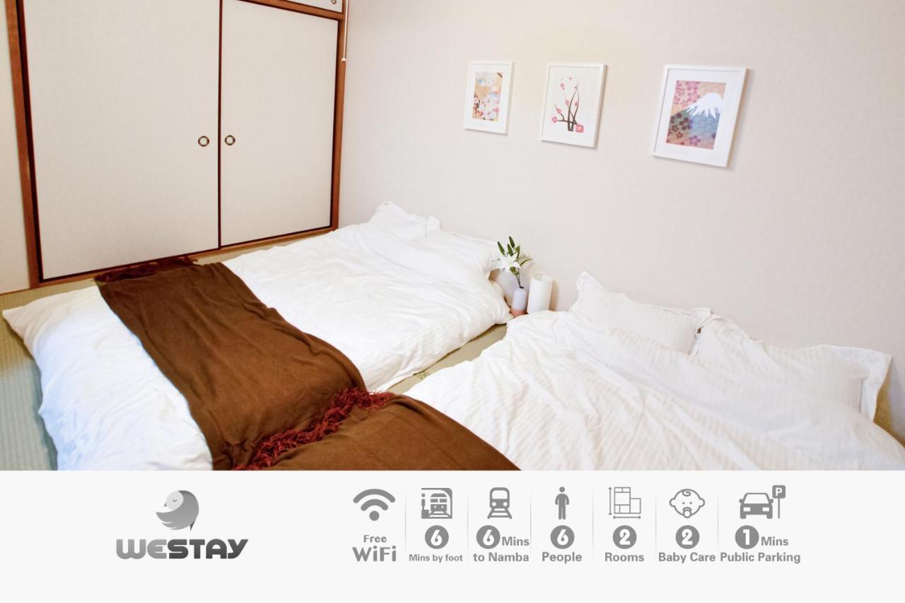 Westay Designers House/6 Mins To Shinsaibashi201 Osaka Exterior photo